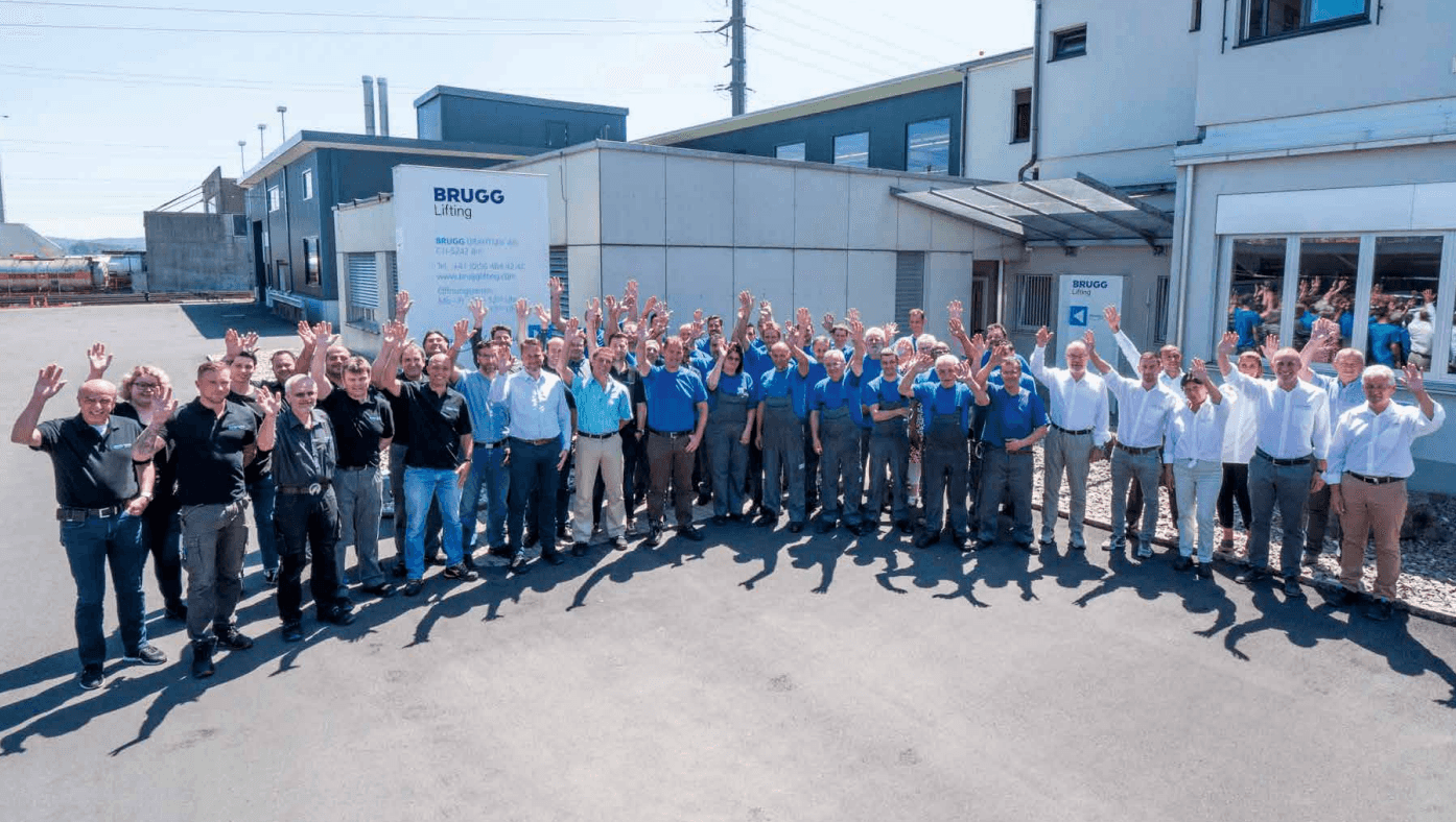 The team of BRUGG Lifting AG